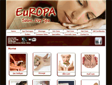 Tablet Screenshot of europadayspa.com